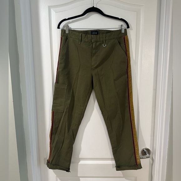 Joe’s Jeans The Trouser Velvet Stripe Pants, Size 29 - Picture 2 of 6